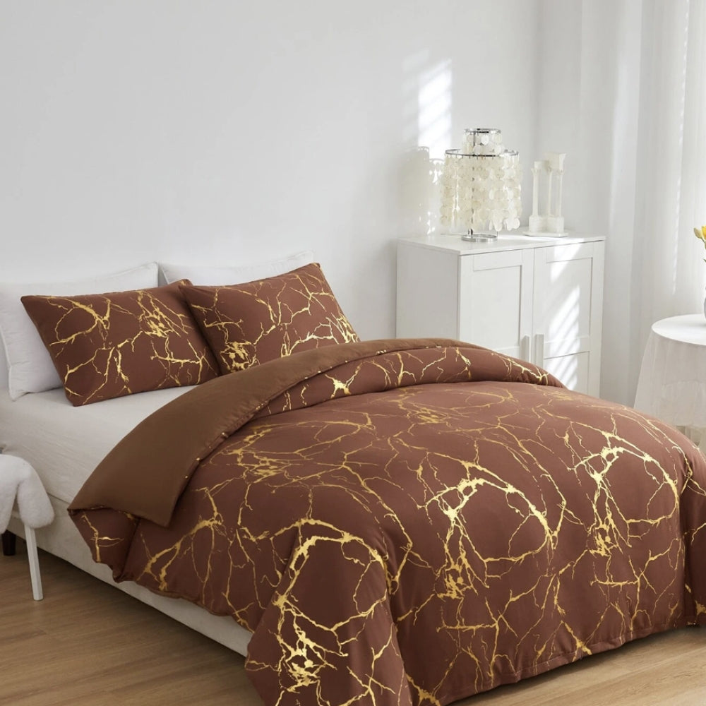 Marble Pattern Duvet Cover Set