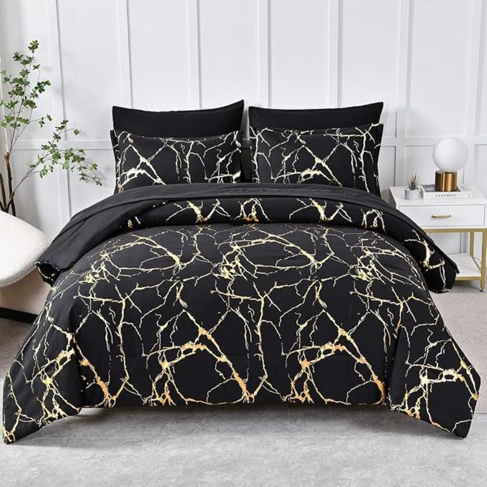 Marble Pattern Duvet Cover Set