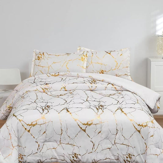 Marble Pattern Duvet Cover Set